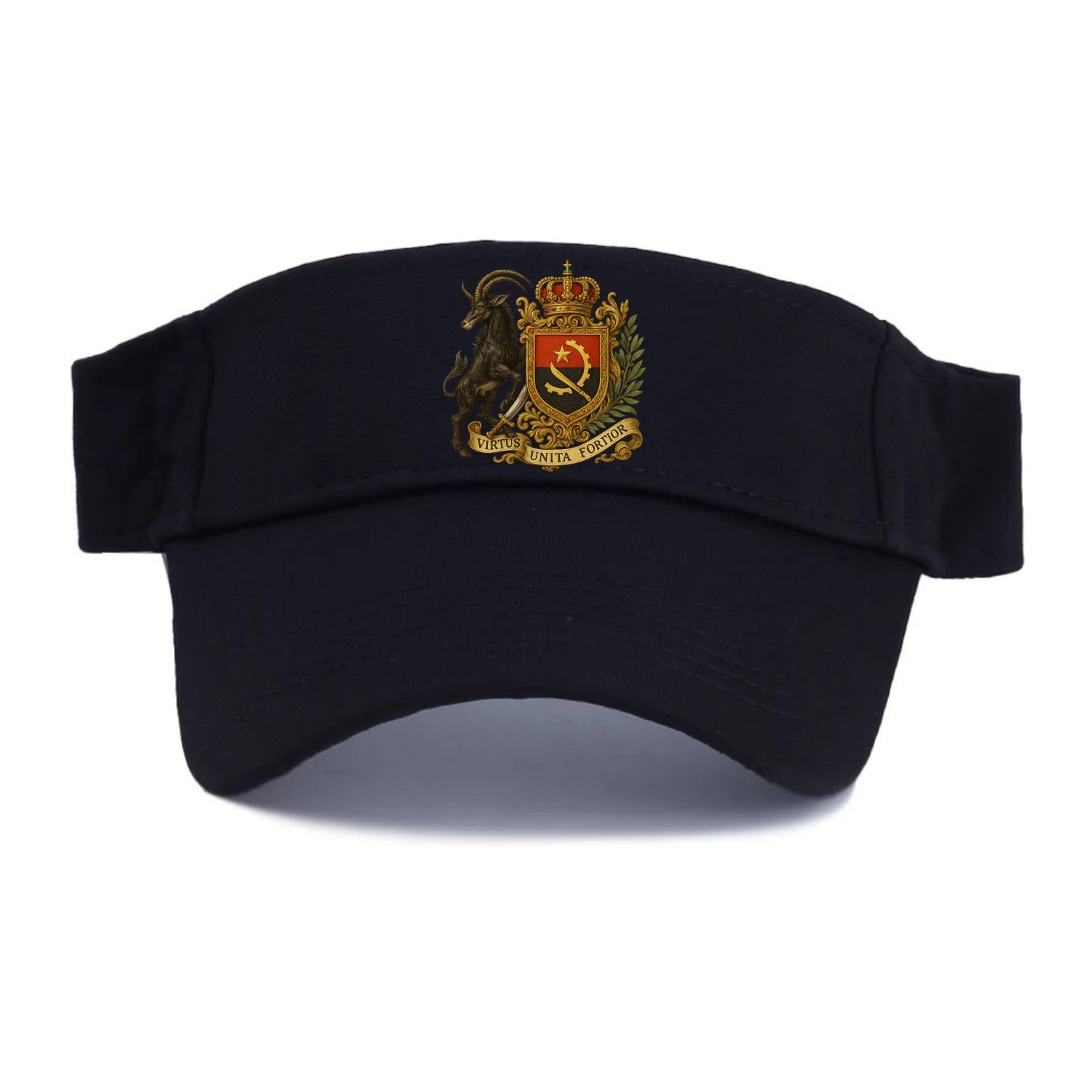 Angola Giant Sable Emblem  - Visor - Black