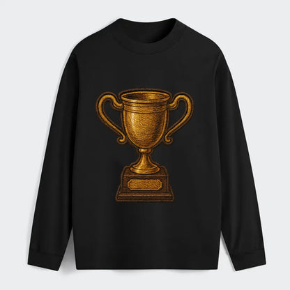 Trophy Cup  - Classic Long Sleeve Shirt - Black