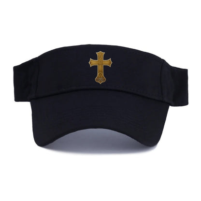 Alpha Omega Cross  - Visor - Black