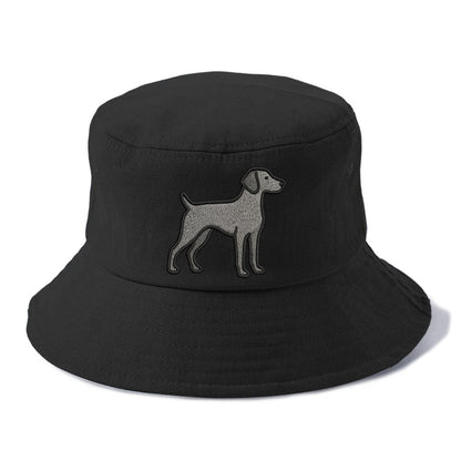 Weimaraner - Trendy gray ghost design wi - Bucket Hat - Black