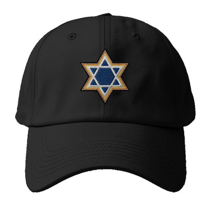Star of David - Baseball Cap - Black