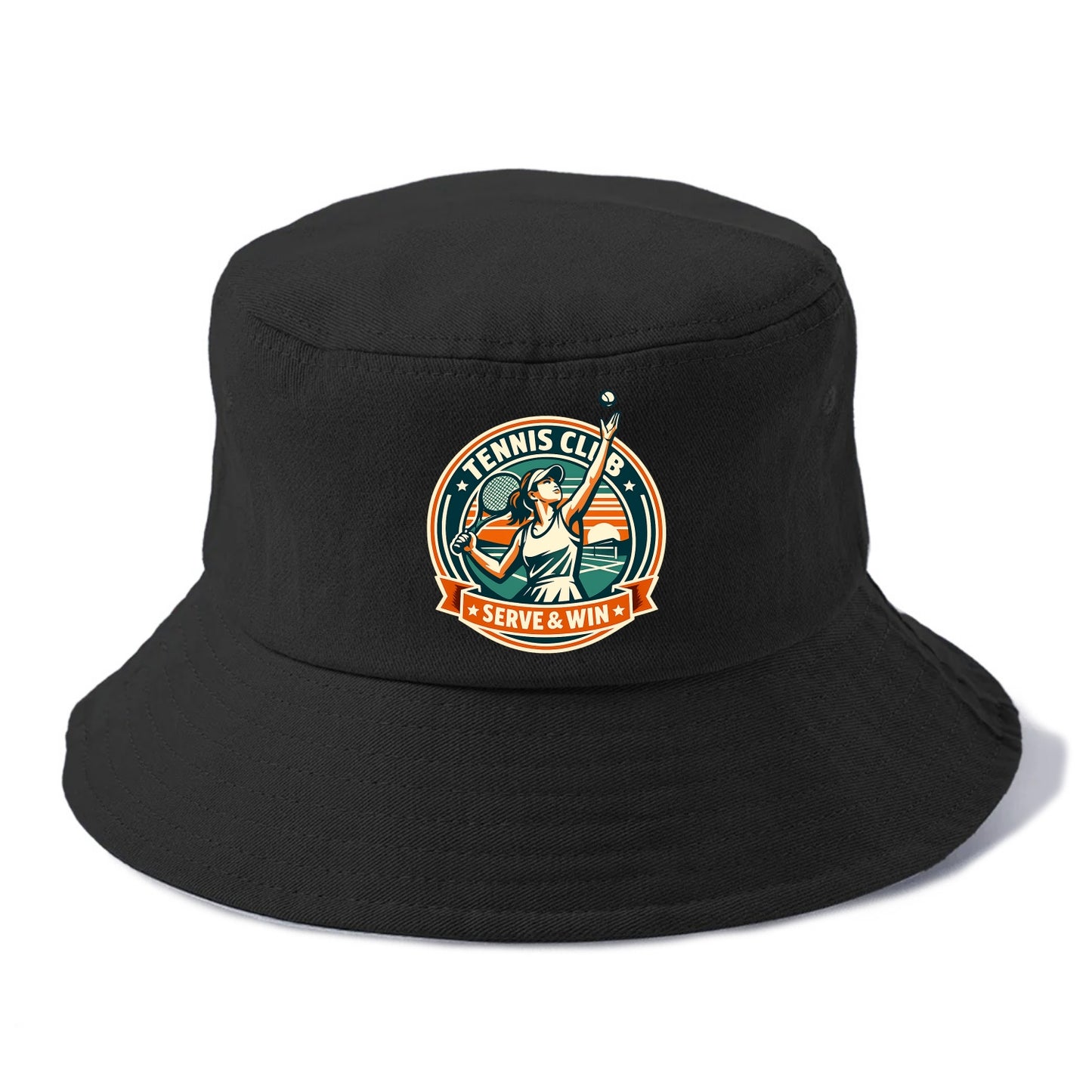 Ace of the Court - Bucket Hat - Black
