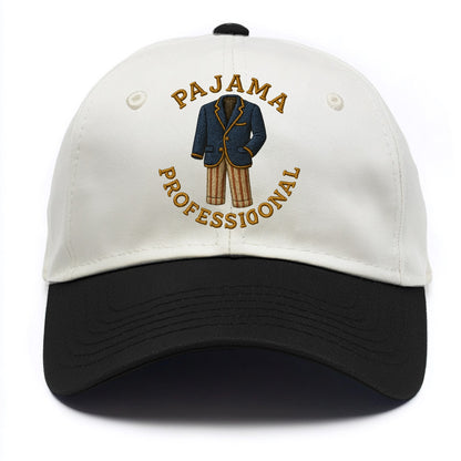 Pajama Professional  - Two Tone Cap - Black