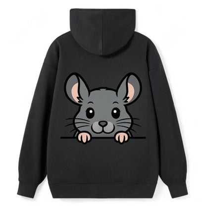 Chinchilla  - Classic Pullover Hoodie - Black
