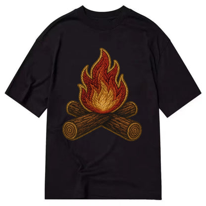 Campfire  - Classic T-shirt - Black