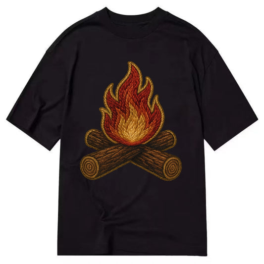Campfire  - Classic T-shirt - Black