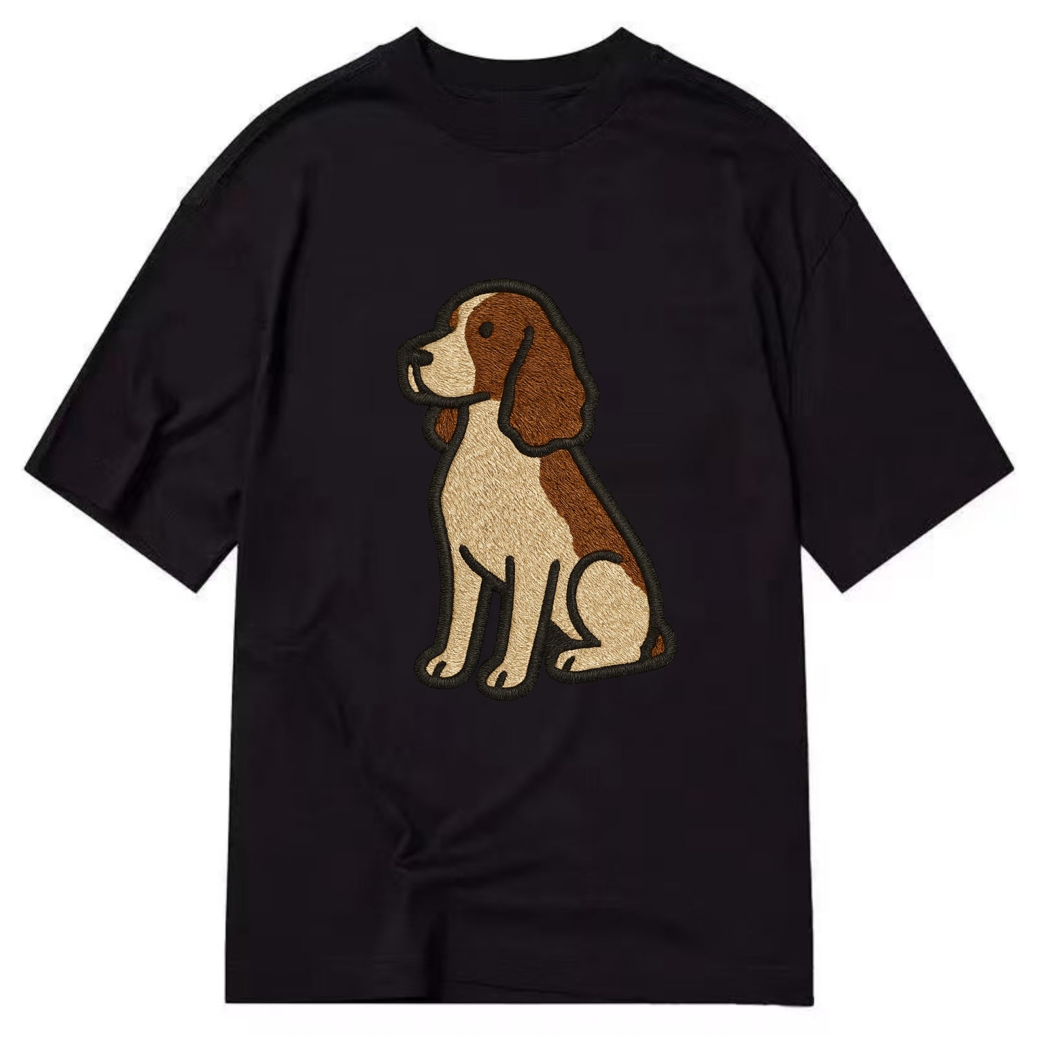 English Springer Spaniel - Modern spanie - Classic T-shirt - Black