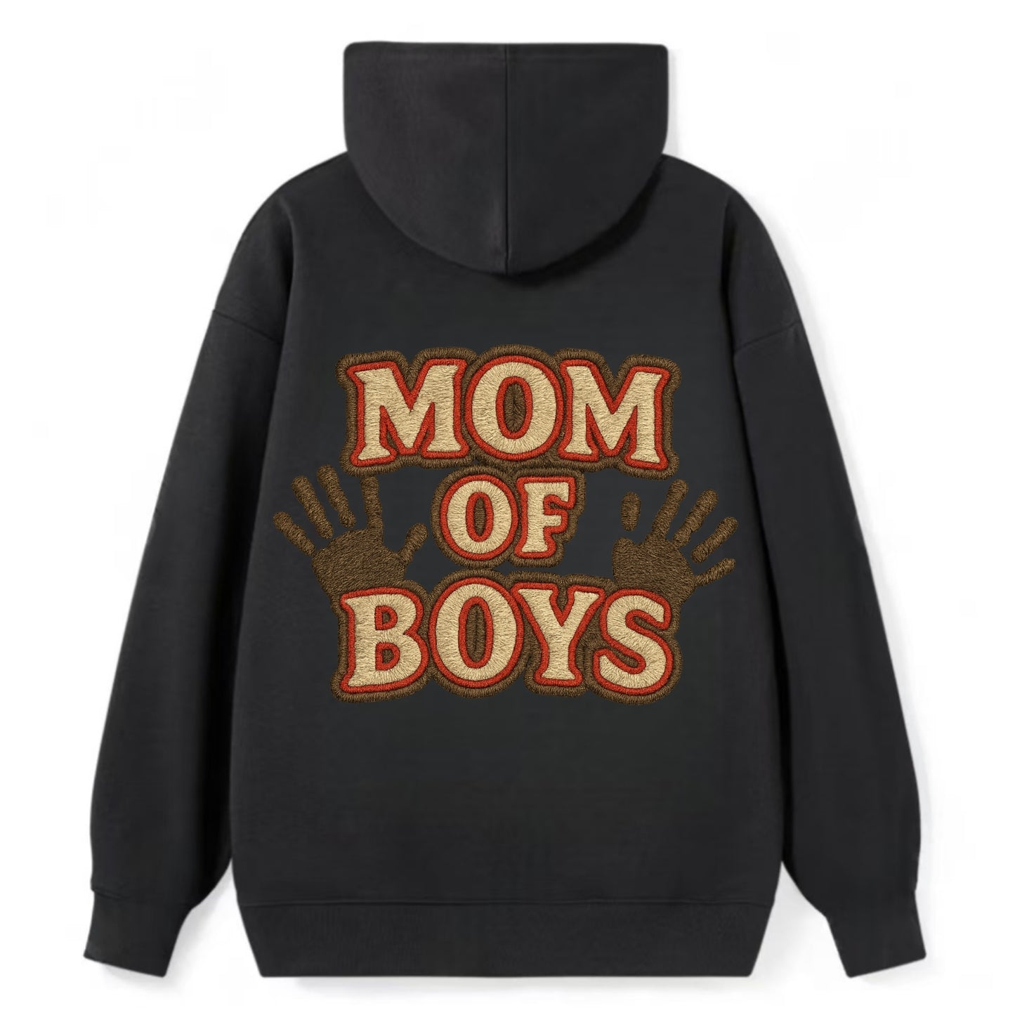 Mom Of Boys  - Classic Pullover Hoodie - Black