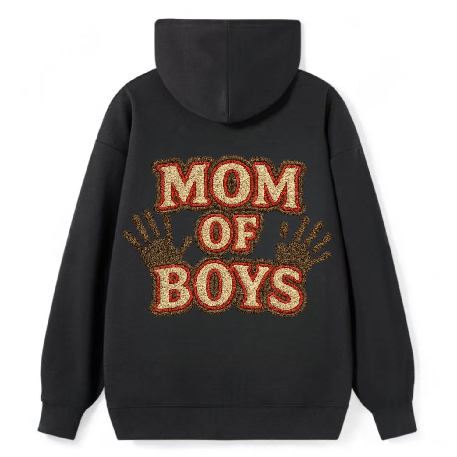 Mom Of Boys  - Classic Pullover Hoodie - Black
