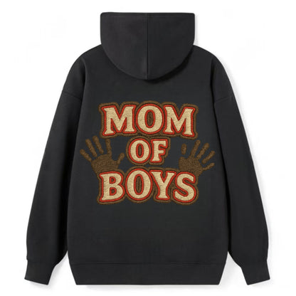 Mom Of Boys  - Classic Pullover Hoodie - Black