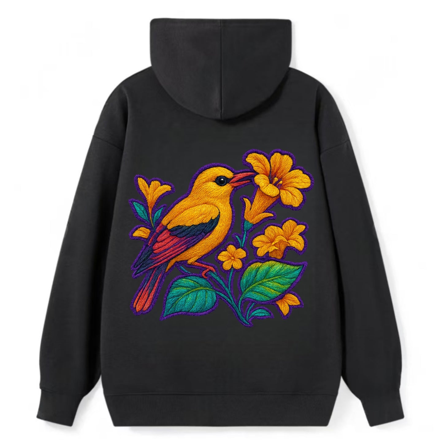 Golden Oriole - Classic Pullover Hoodie - Black