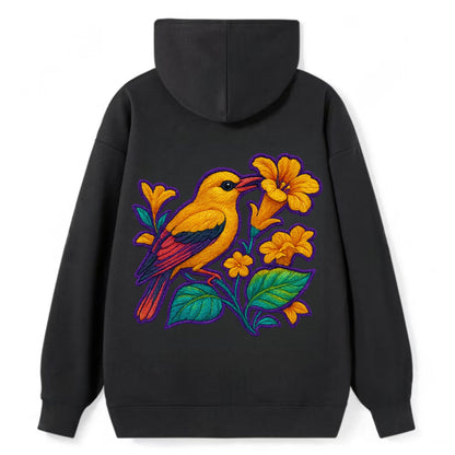 Golden Oriole - Classic Pullover Hoodie - Black
