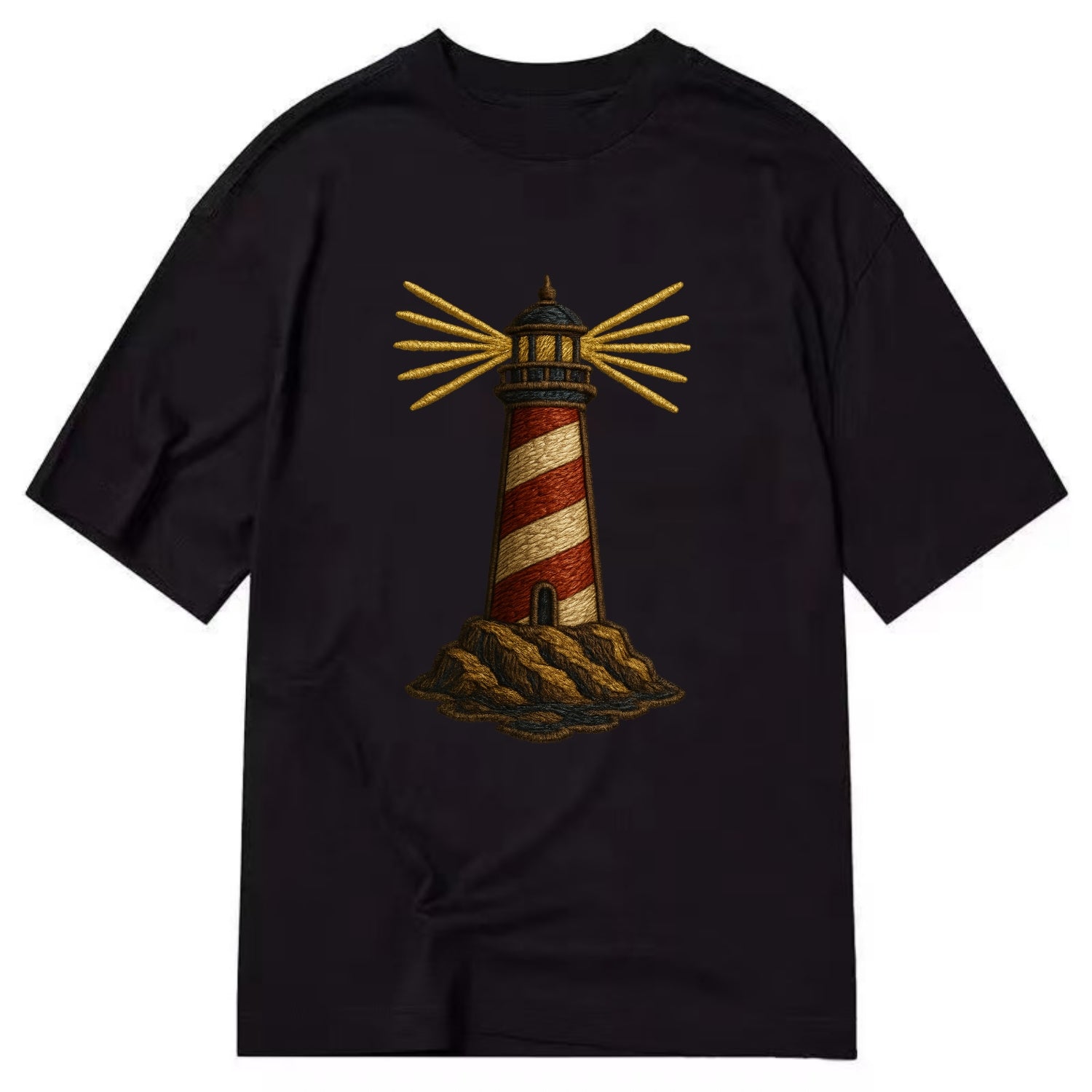 Lighthouse  - Classic T-shirt - Black