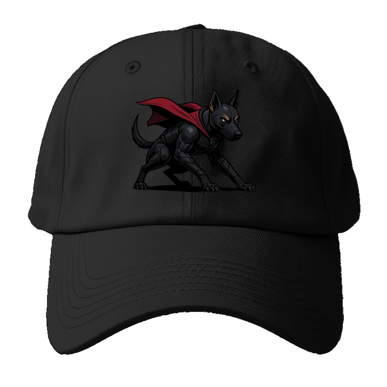 Belgian Malinois Black Panther  - Baseba - Baseball Cap For Big Heads - Black
