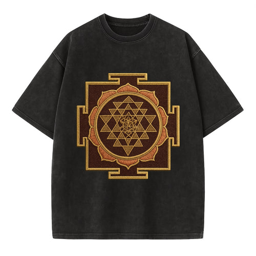 Sri Yantra  - Vintage T-shirt