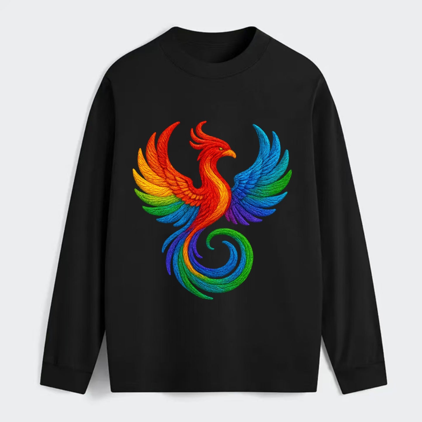 Phoenix Rising  - Classic Long Sleeve Shirt - Black