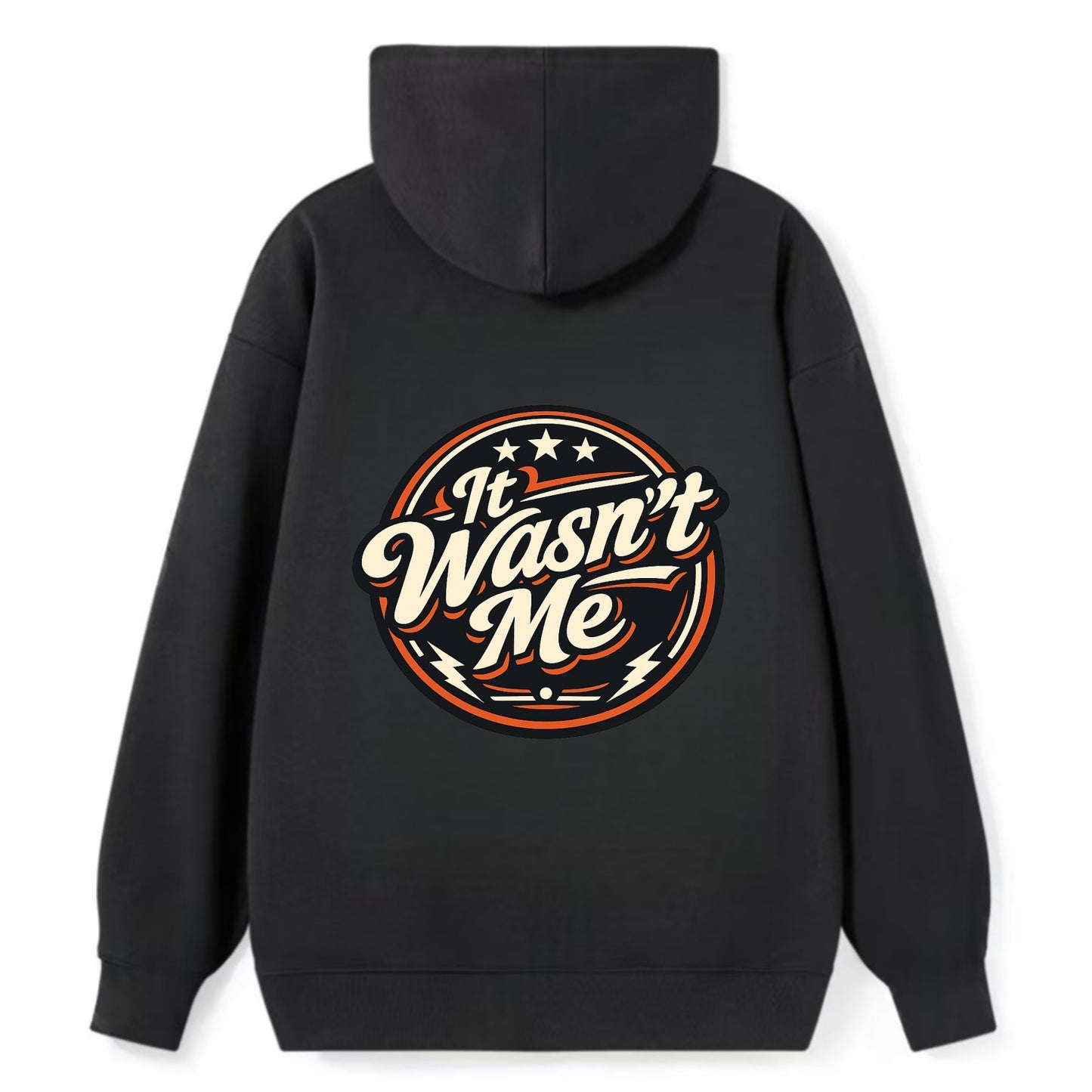 Unapologetic Rebel Emblem - Classic Pullover Hoodie - Black