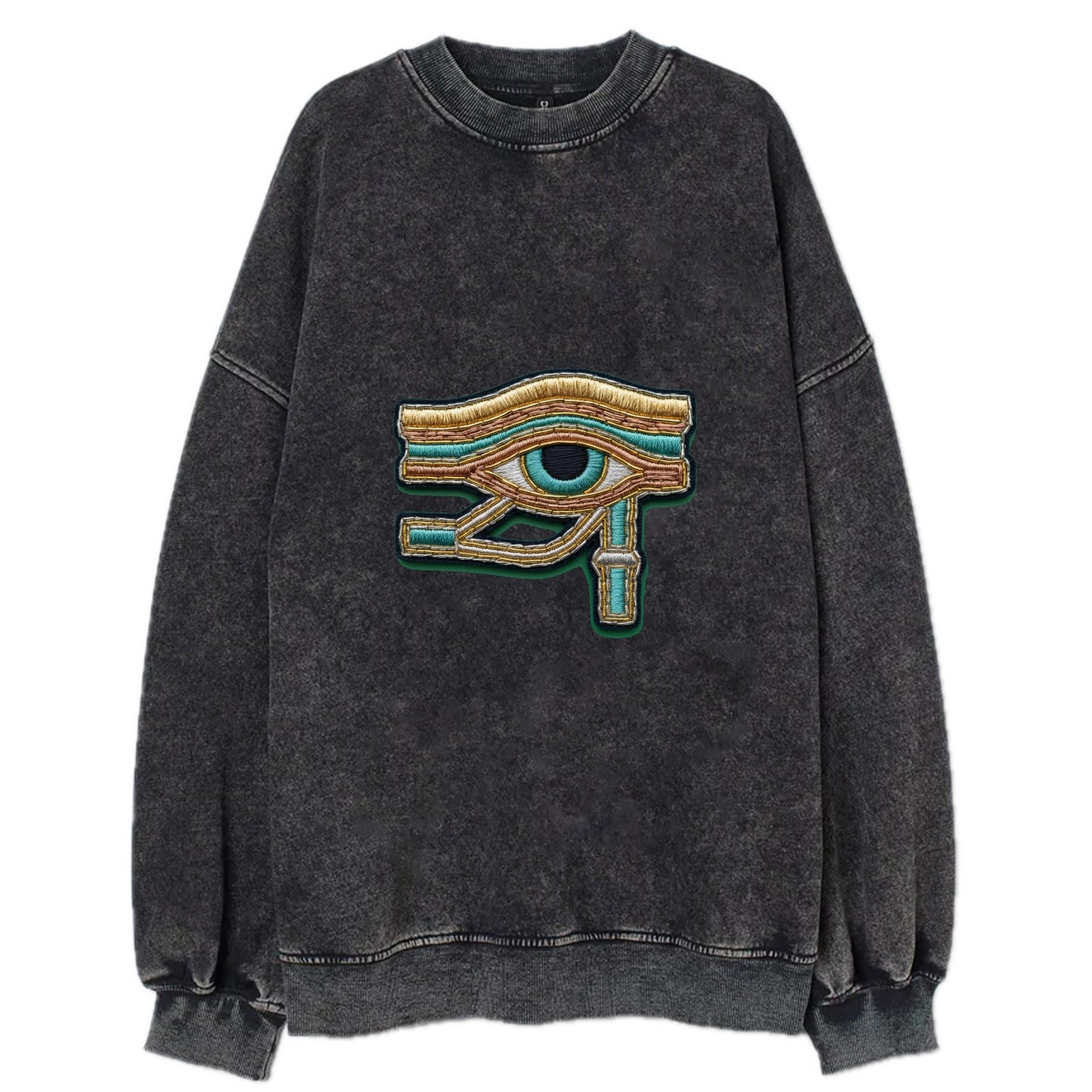 Eye of Horus - Vintage Sweatshirt - Black