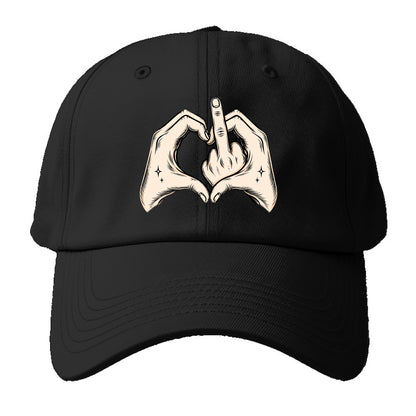 Love You Symbol - Baseball Cap - Black