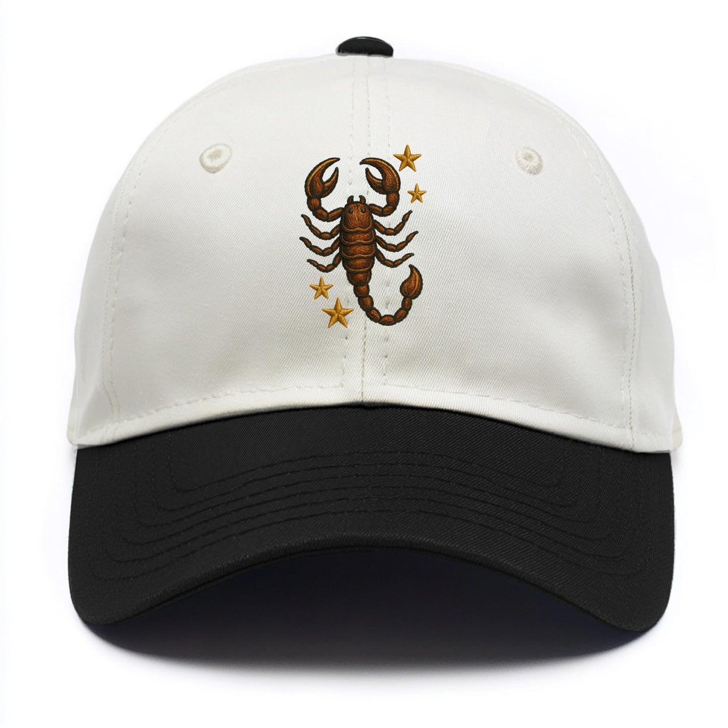 Scorpio Scorpion  - Two Tone Cap - Black