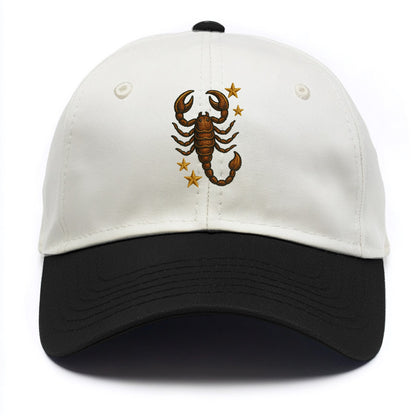 Scorpio Scorpion  - Two Tone Cap - Black