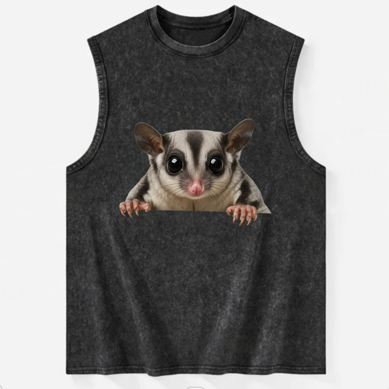Sugar Glider  - Vintage Washed Tank - Black