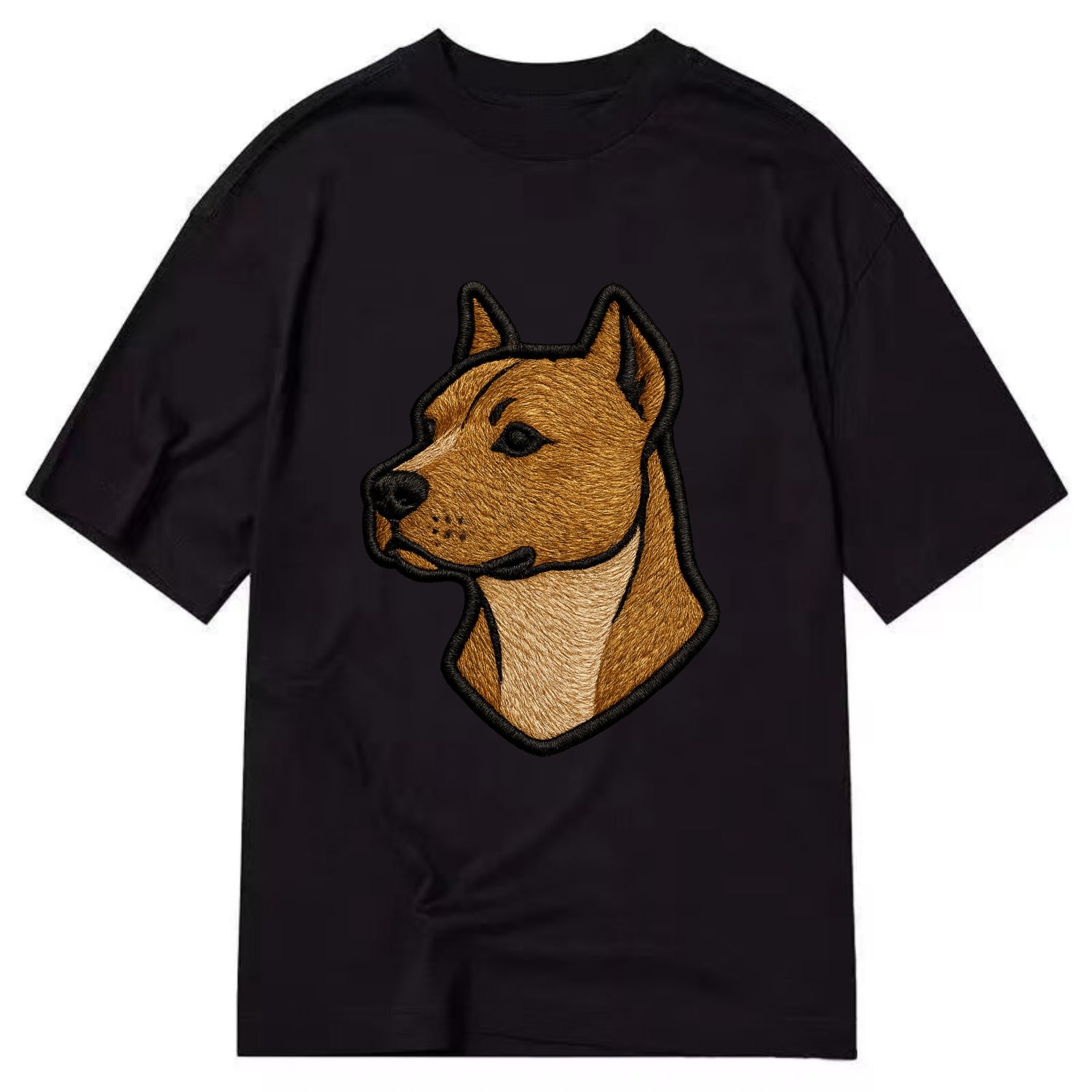 American Staffordshire Terrier - Modern - Classic T-shirt - Black