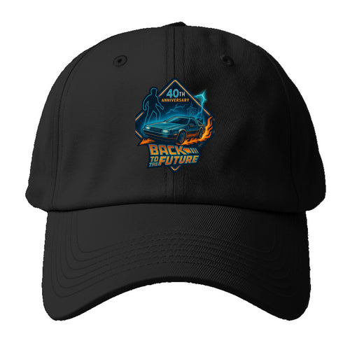 Back To The Future 40th Anniversary 2 - Baseball Cap For Big Heads