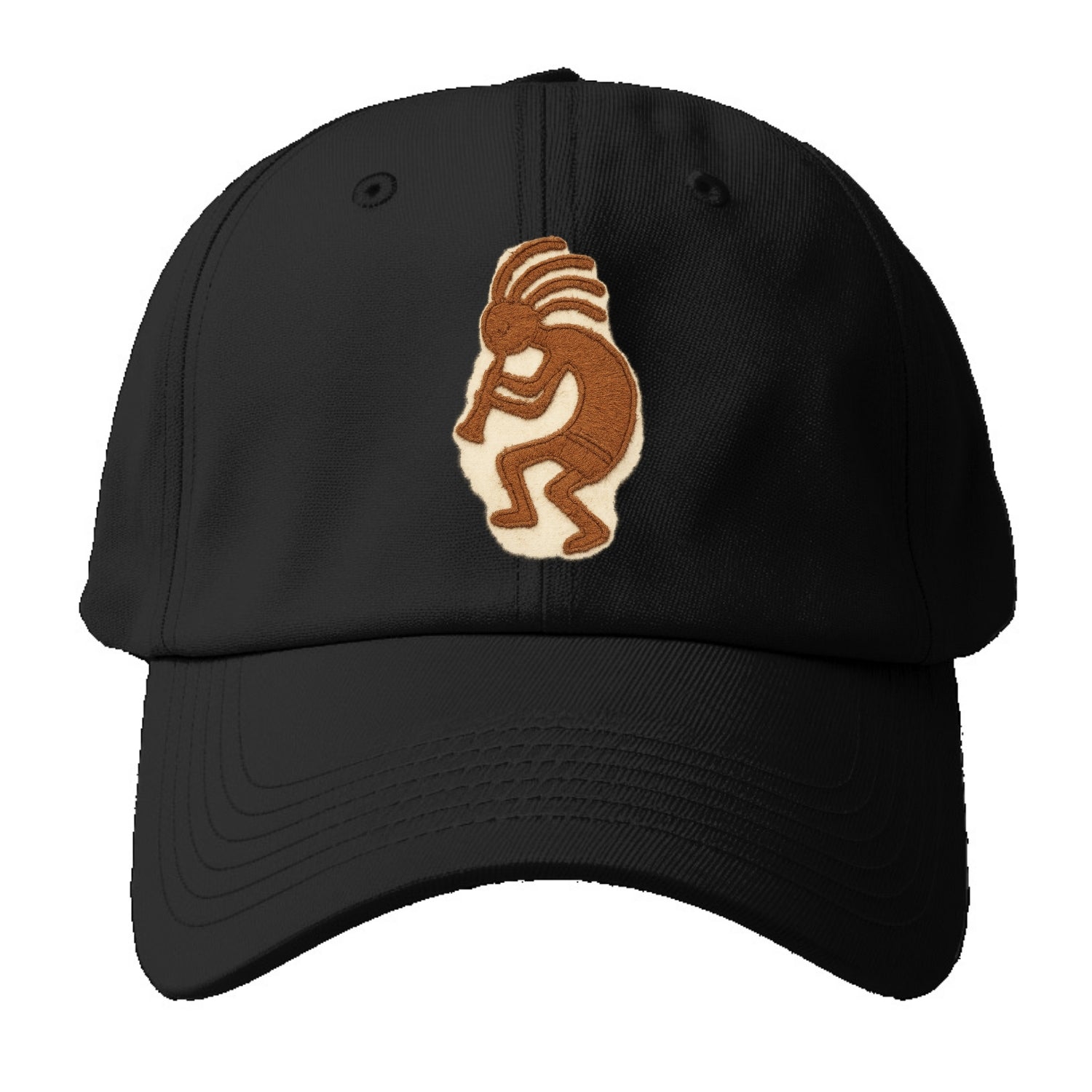Kokopelli  - Baseball Cap - Black