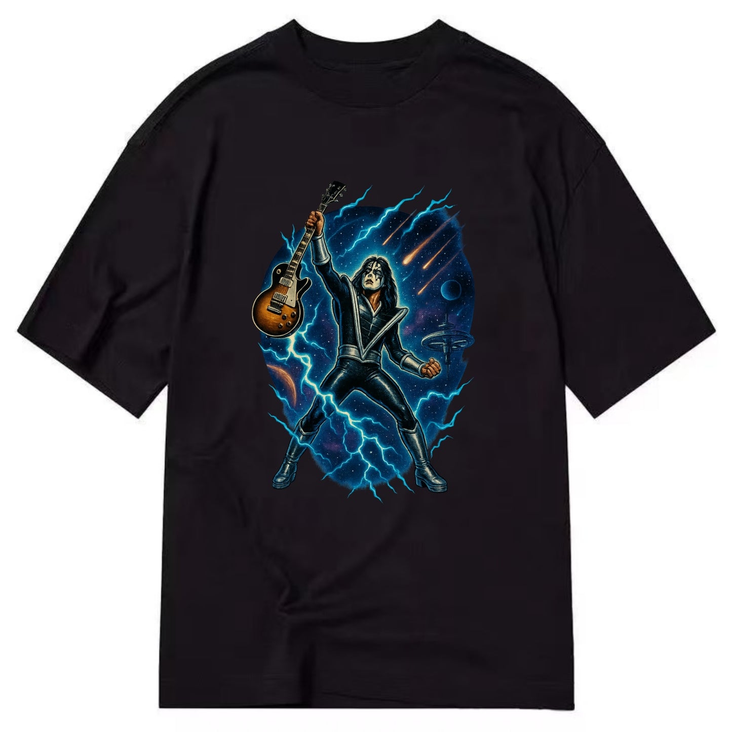 Ace Frehley Cosmic Solo - Classic T-shirt - Black