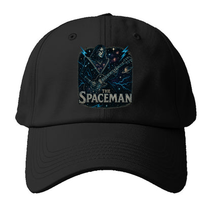 Spaceman Constellation - Baseball Cap For Big Heads - Black