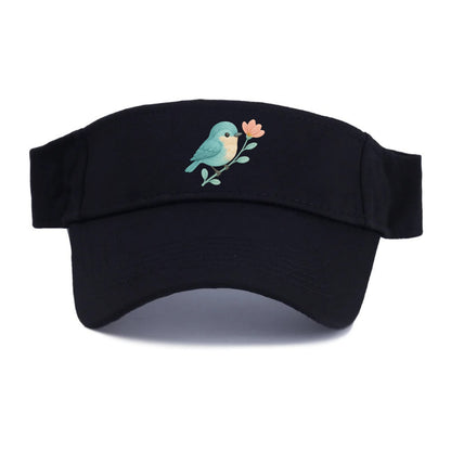 Aqua Chickadee - Visor - Black