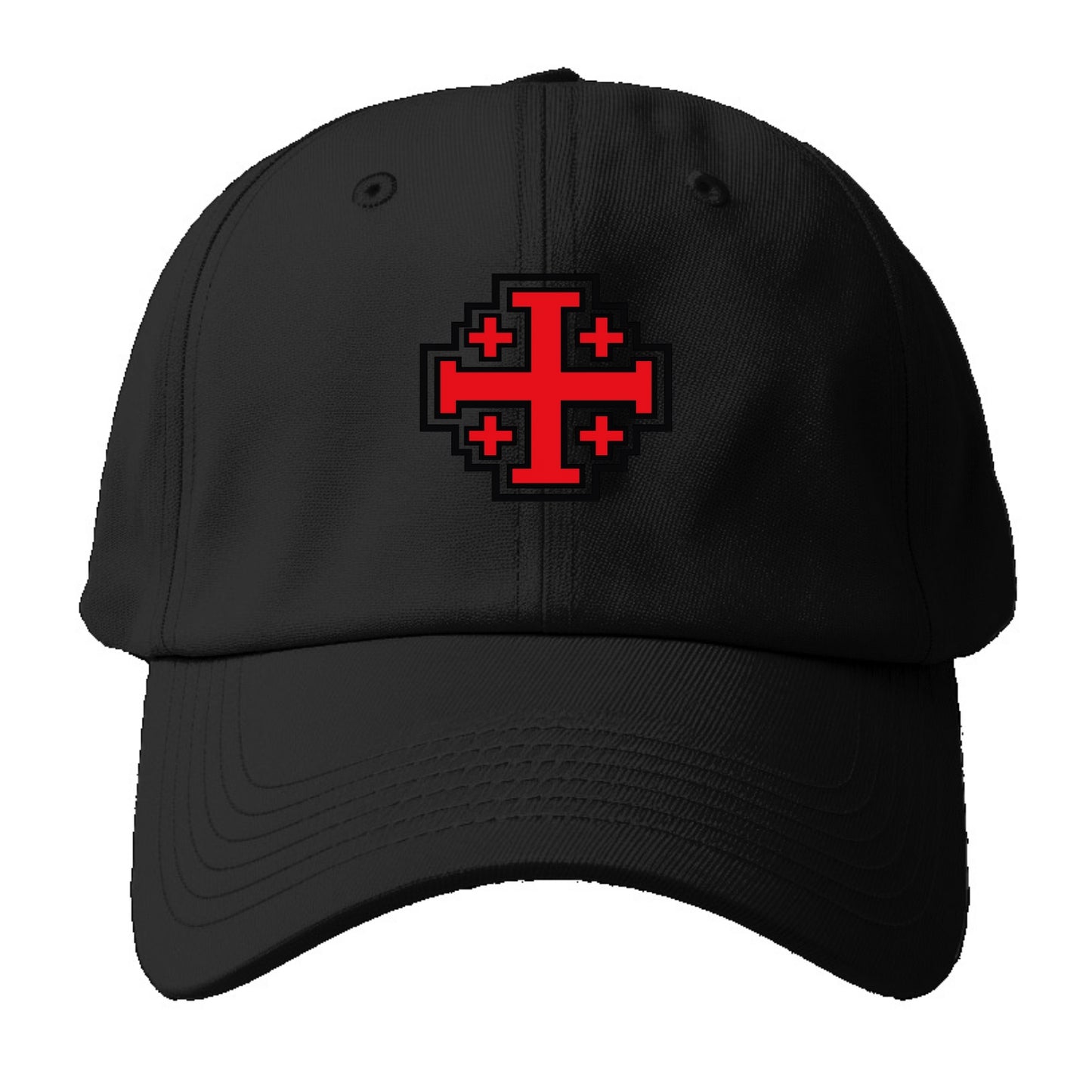 Heritage of Faith - Baseball Cap - Black