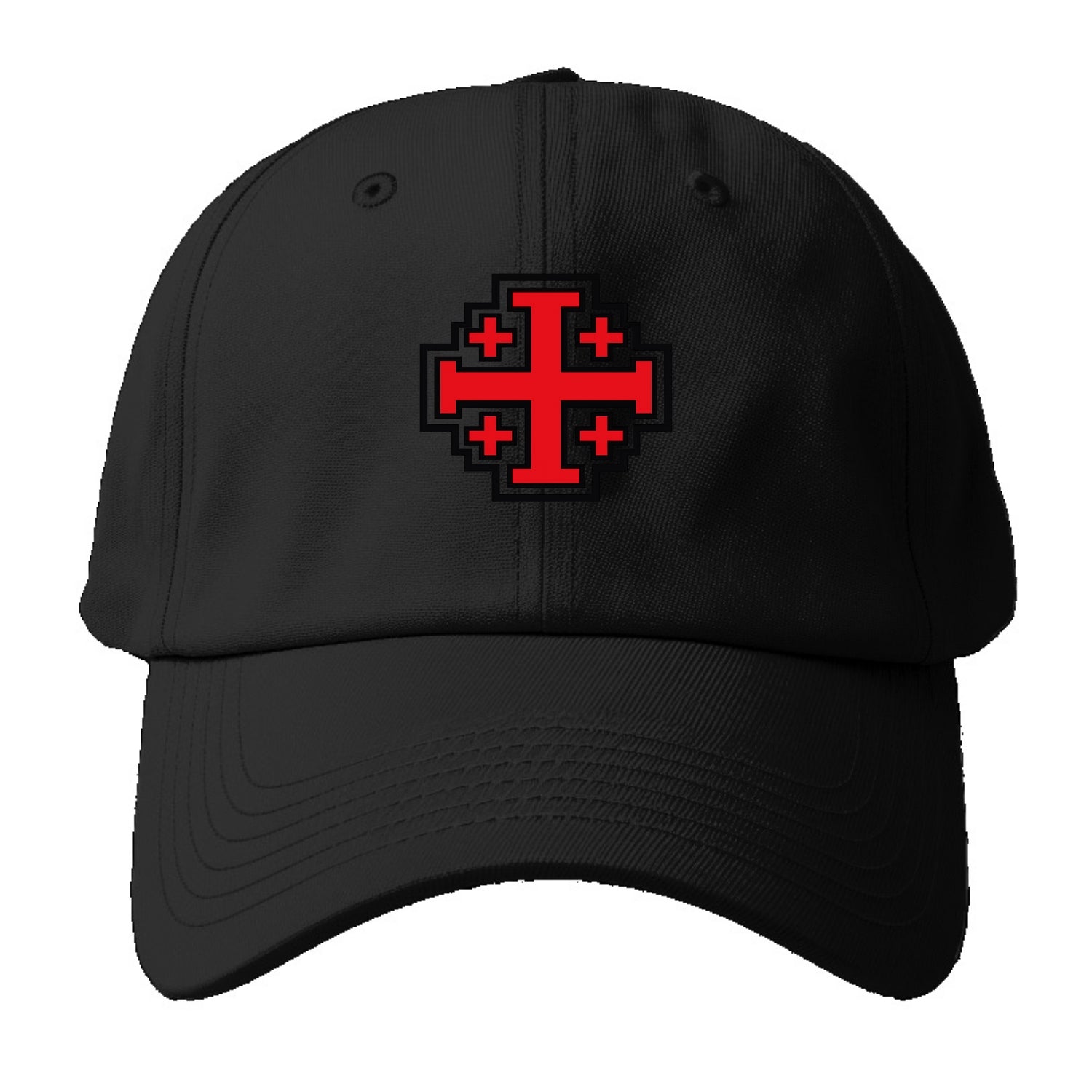 Heritage of Faith - Baseball Cap - Black