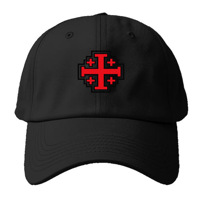 Heritage of Faith - Baseball Cap - Black