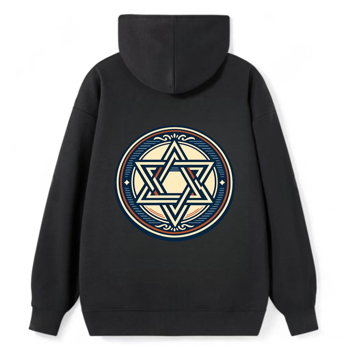 Celestial Unity Emblem - Classic Pullover Hoodie - Black