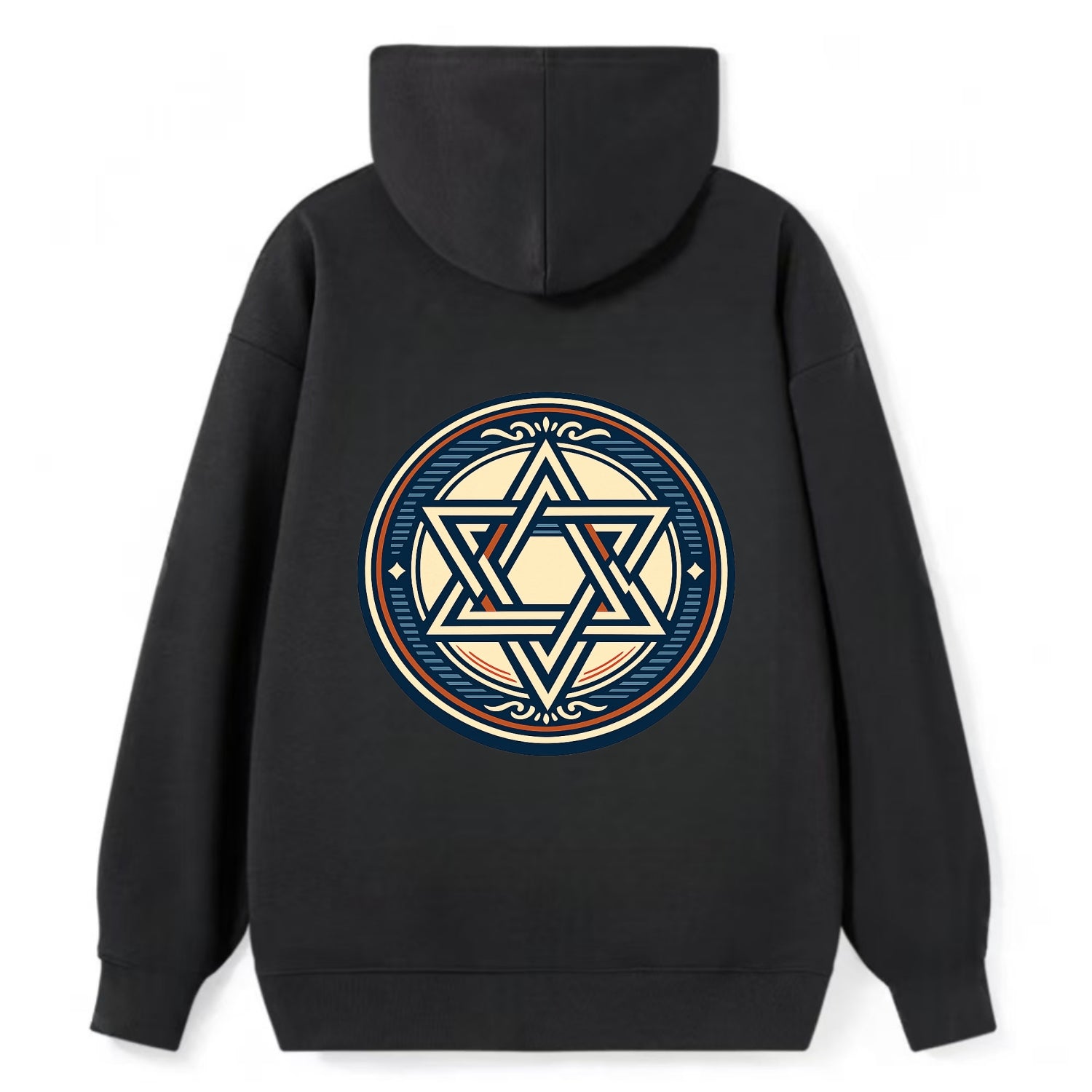 Celestial Unity Emblem - Classic Pullover Hoodie - Black