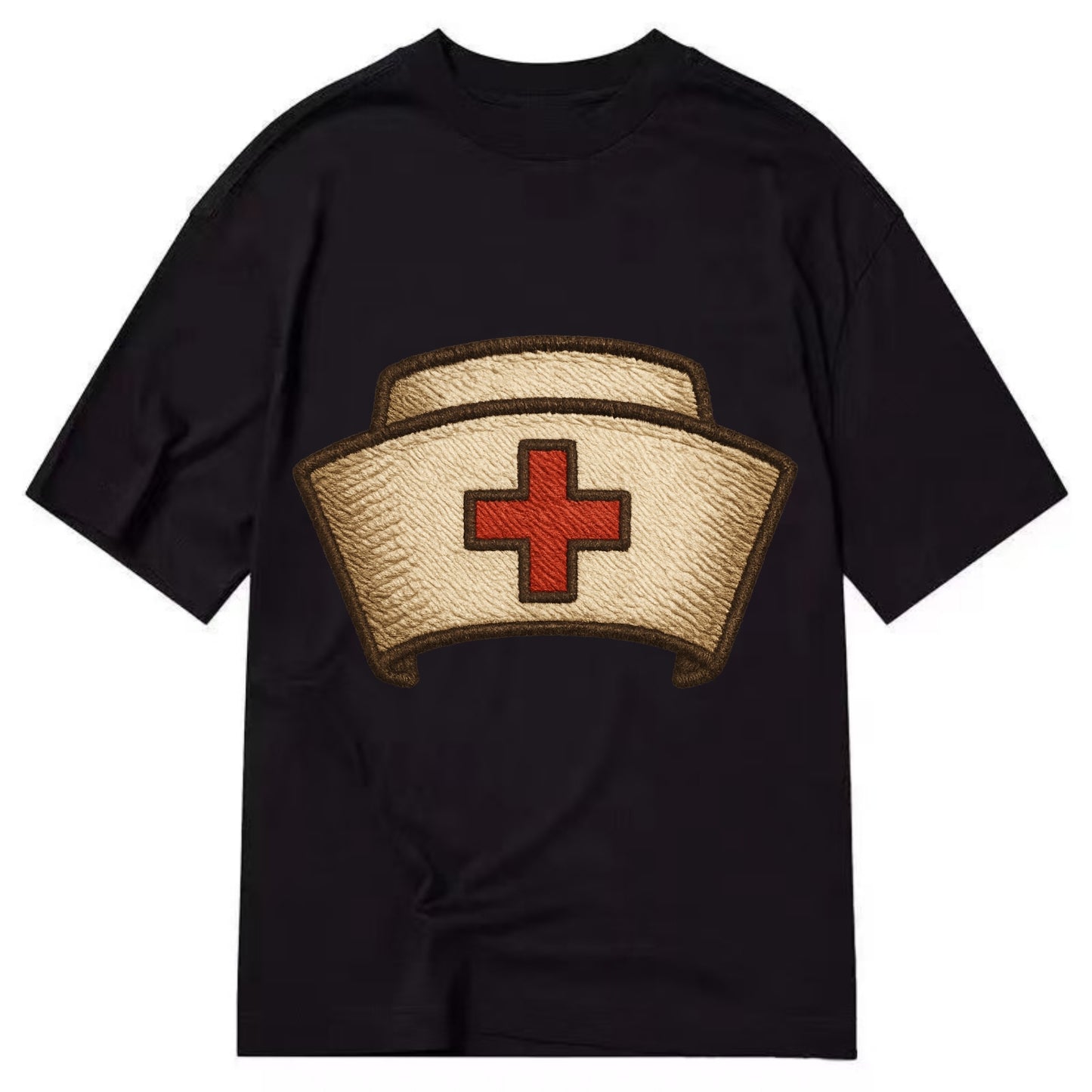 Nurse Cap  - Classic T-shirt - Black