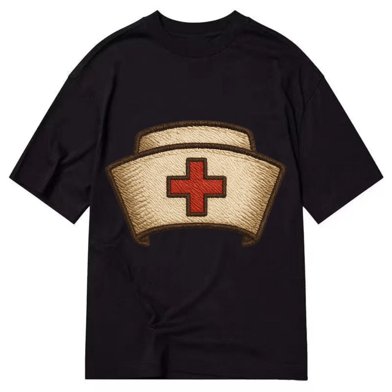 Nurse Cap  - Classic T-shirt - Black