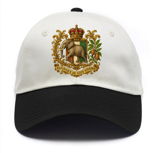Ivory Coast Heritage Badge  - Two Tone Cap