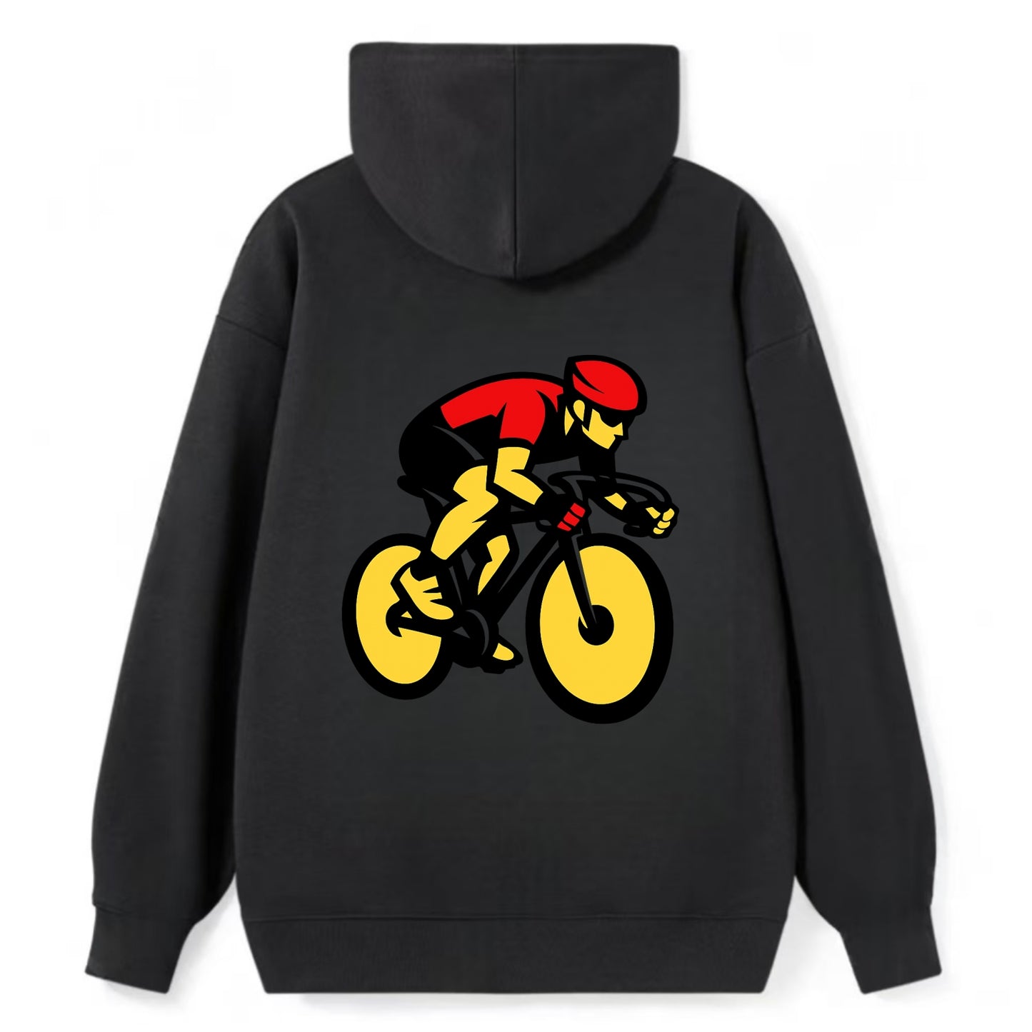 Speed Demon Cyclist - Classic Pullover Hoodie - Black
