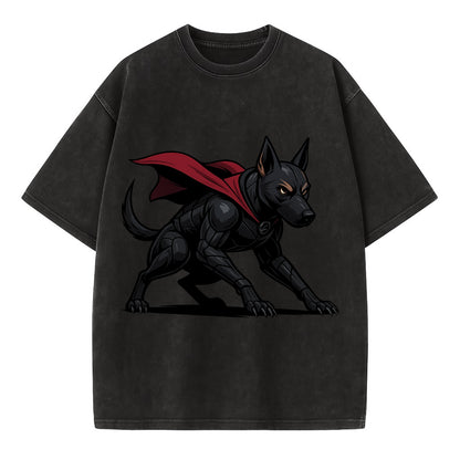 Belgian Malinois Black Panther  - Vintage T-shirt - Black