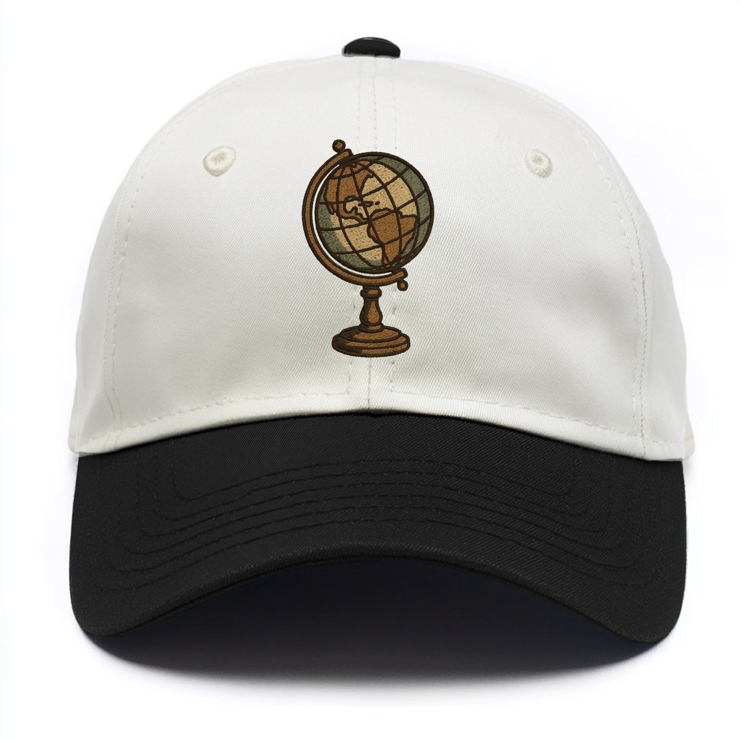 Globe  - Two Tone Cap - Black