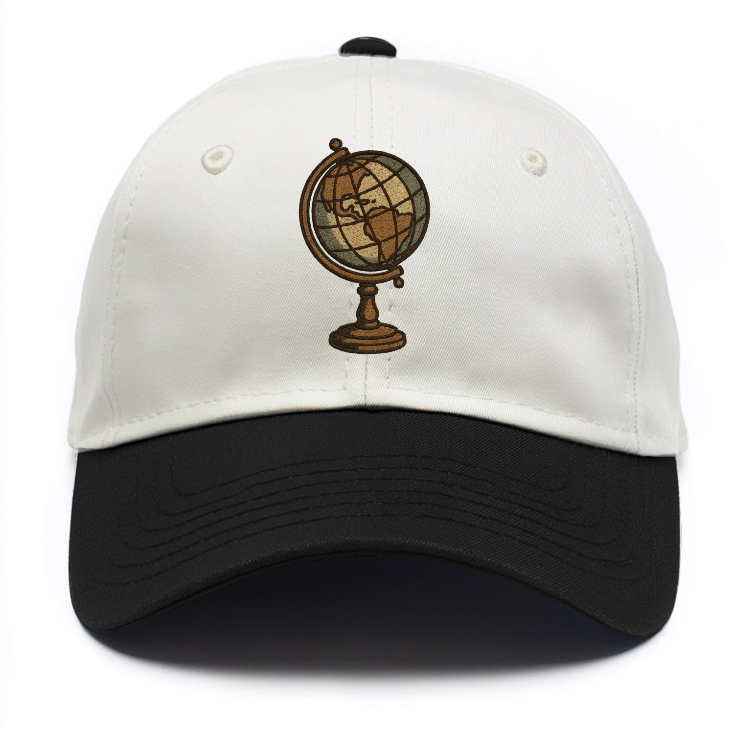 Globe  - Two Tone Cap - Black