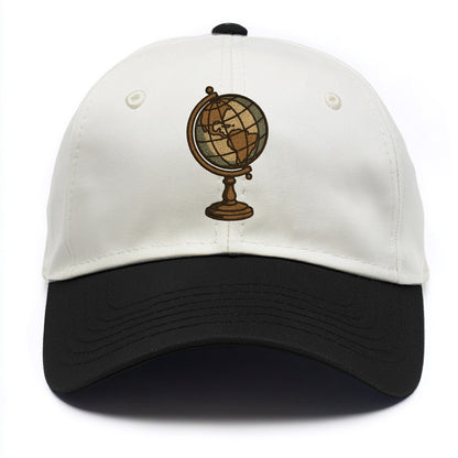 Globe  - Two Tone Cap - Black