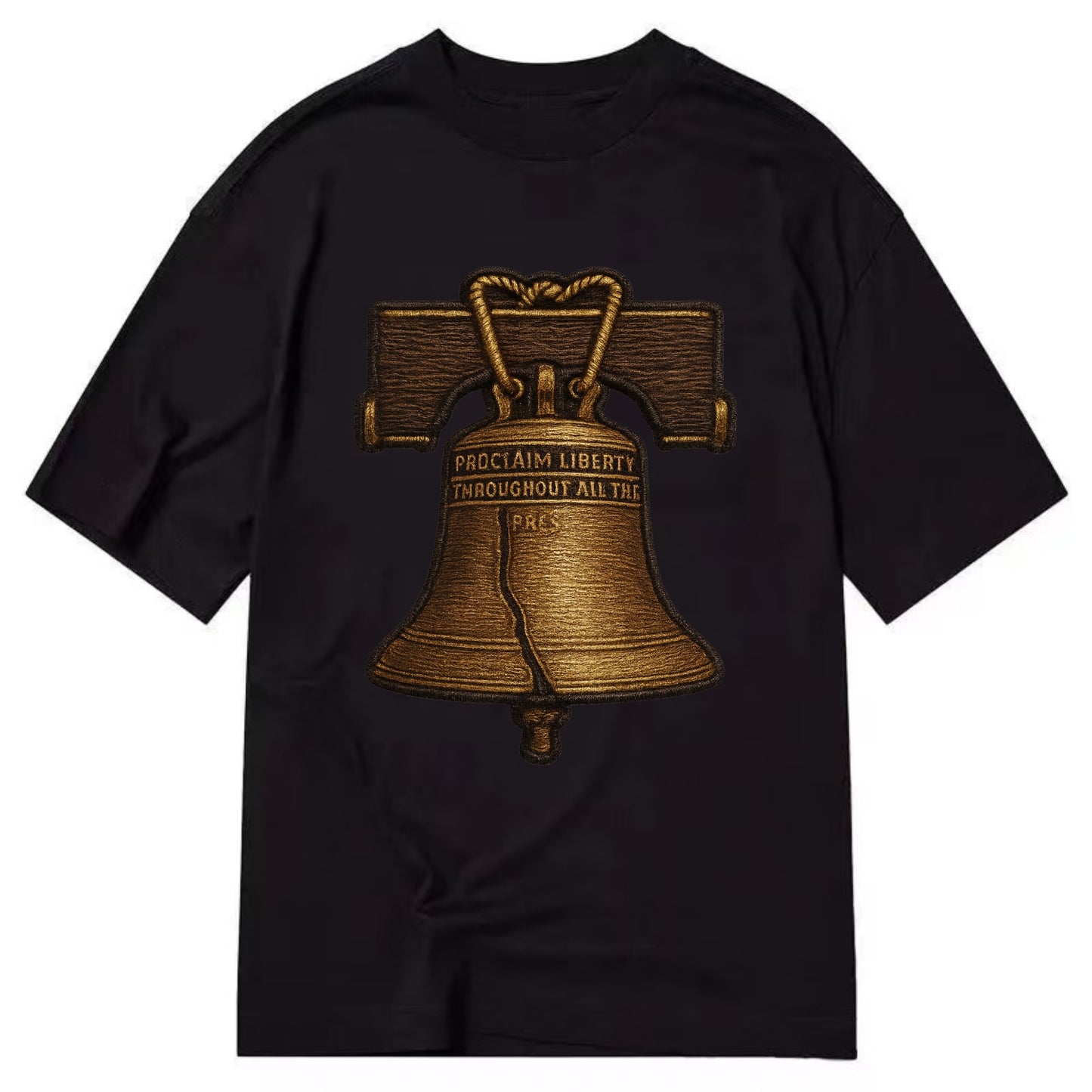 Liberty Bell  - Classic T-shirt - Black