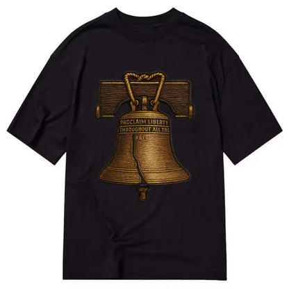 Liberty Bell  - Classic T-shirt - Black