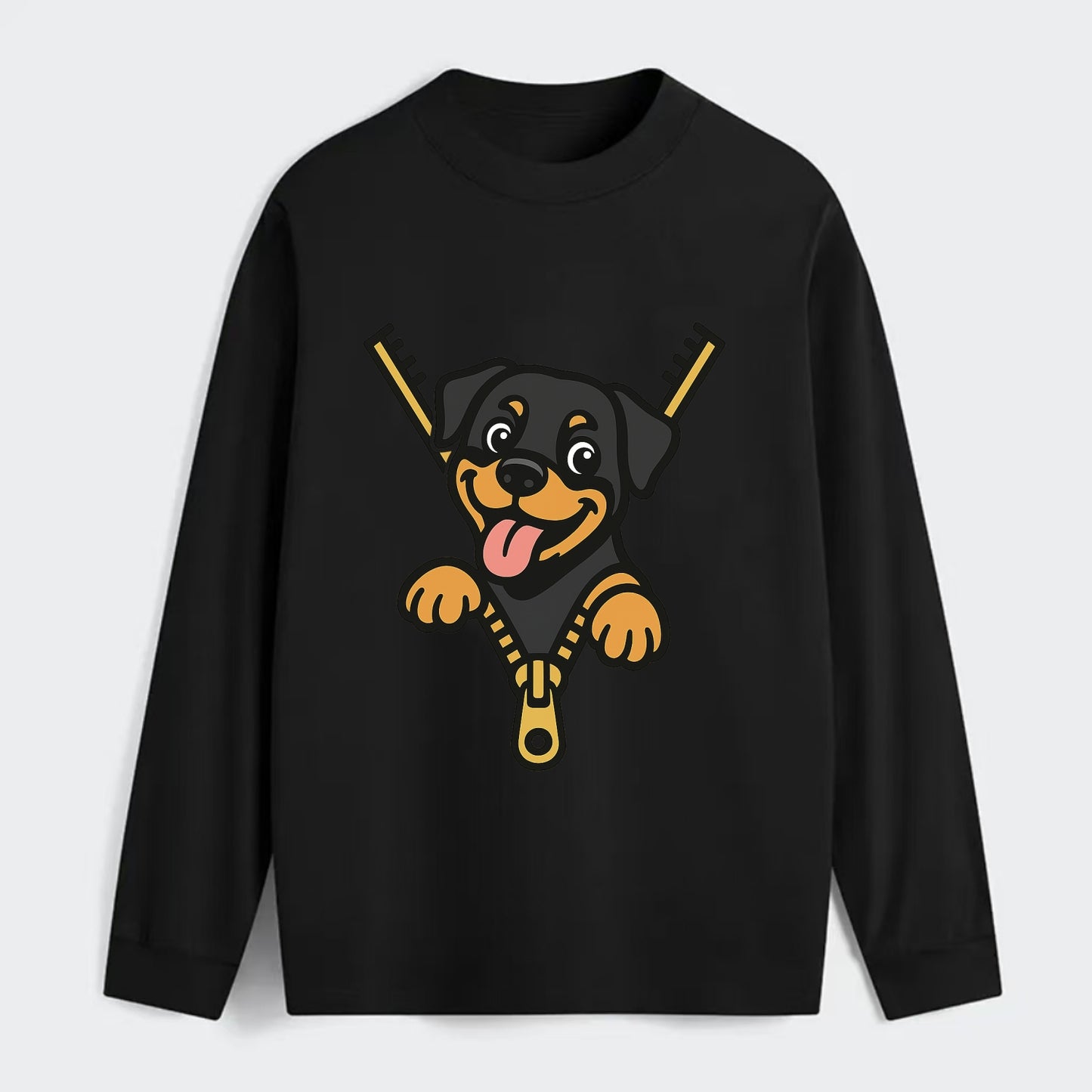Rottweiler - Classic Long Sleeve Shirt - Black
