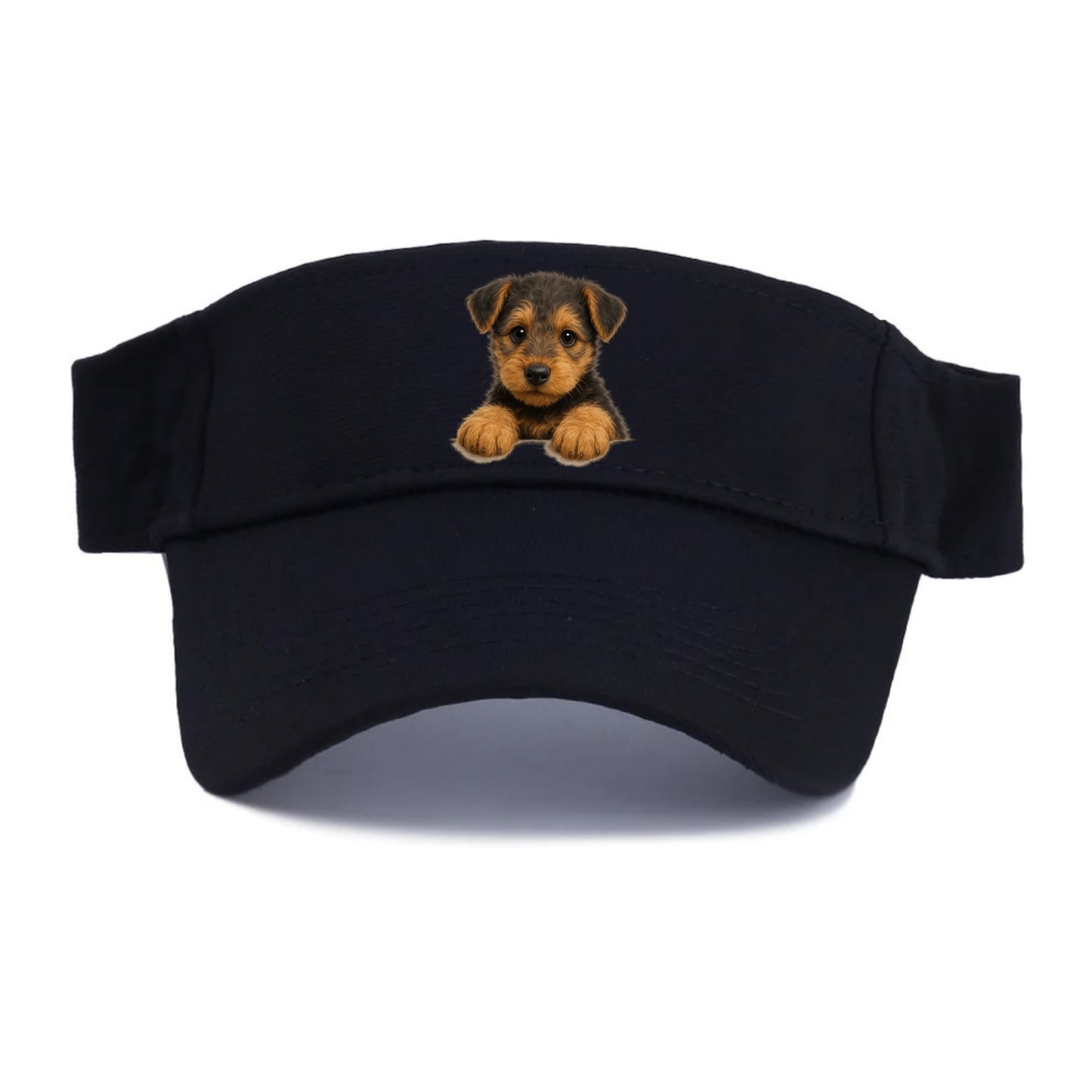 Airedale Terrier  - Visor - Black