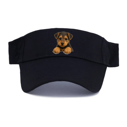 Airedale Terrier  - Visor - Black